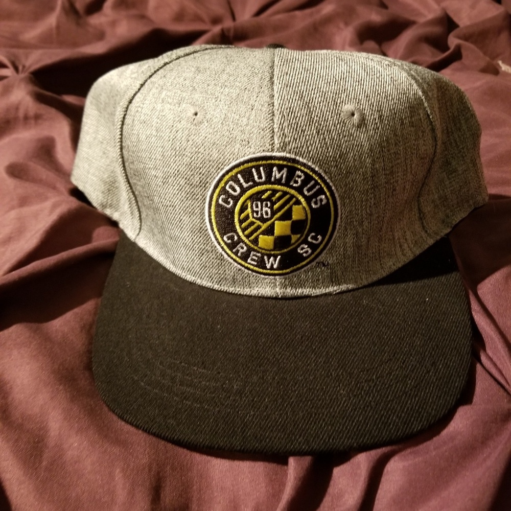 Columbus Crew Soccer unisex flat bill hat
